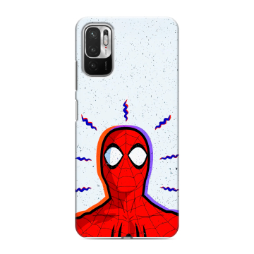 Силиконовый чехол на Xiaomi RedMi Note 10T с принтом Spiderman Человек паук Силиконовый чехол на Xiaomi RedMi Note 10T с принтом Spiderman Человек паук