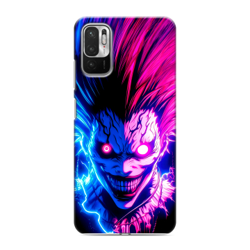 Силиконовый чехол на Xiaomi RedMi Note 10T с принтом Death note Тетрадь смерти Силиконовый чехол на Xiaomi RedMi Note 10T с принтом Death note Тетрадь смерти