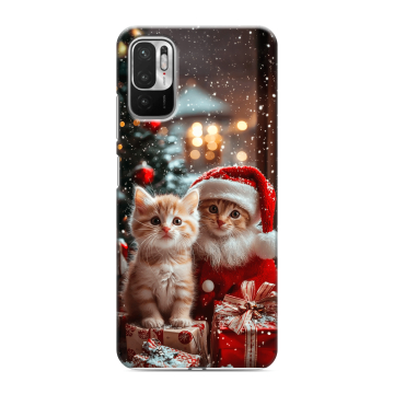 Силиконовый чехол на Xiaomi RedMi Note 10T с принтом Новый год Силиконовый чехол на Xiaomi RedMi Note 10T с принтом Новый год