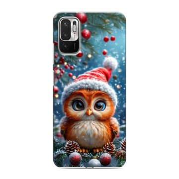 Силиконовый чехол на Xiaomi RedMi Note 10T с принтом Новый год Силиконовый чехол на Xiaomi RedMi Note 10T с принтом Новый год