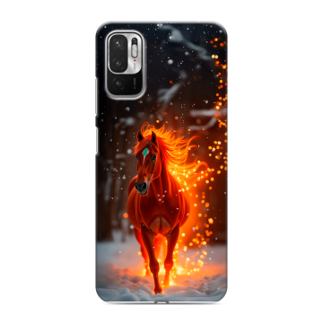 Силиконовый чехол на Xiaomi RedMi Note 10T с принтом Новый год Силиконовый чехол на Xiaomi RedMi Note 10T с принтом Новый год