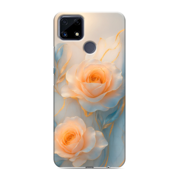 Силиконовый чехол на Realme C25 с принтом Женский Силиконовый чехол на Realme C25 с принтом Женский