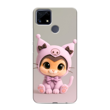 Силиконовый чехол на Realme C25 с принтом Куроми Kuromi 