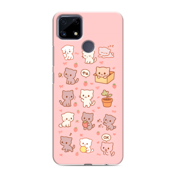 Силиконовый чехол на Realme C25 с принтом Hello Kitty Хелоу Кити Силиконовый чехол на Realme C25 с принтом Hello Kitty Хелоу Кити