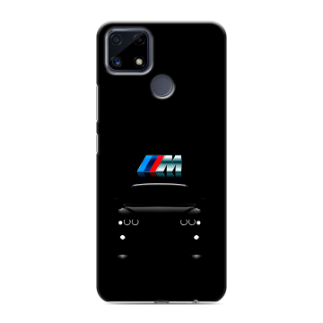 Силиконовый чехол на Realme C25 с принтом БМВ BMW Силиконовый чехол на Realme C25 с принтом БМВ BMW