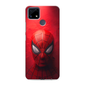 Силиконовый чехол на Realme C25 с принтом Spiderman Человек паук