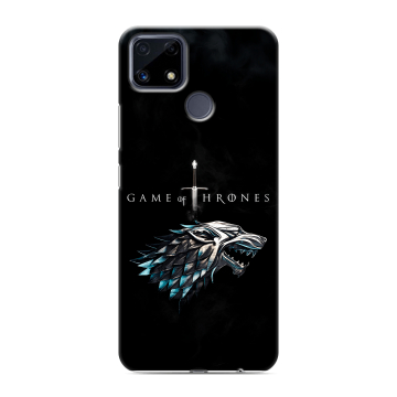 Силиконовый чехол на Realme C25 с принтом Игра Престолов Game Thrones