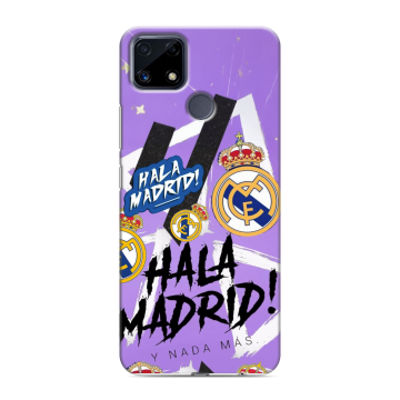 Силиконовый чехол на Realme C25 с принтом Real Madrid Реал Мадрид