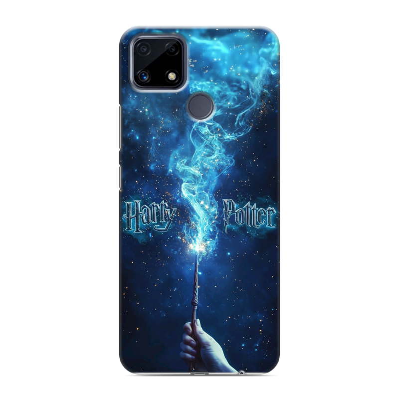 Силиконовый чехол на Realme C25 с принтом Harry Potter Гарри Поттер Силиконовый чехол на Realme C25 с принтом Harry Potter Гарри Поттер