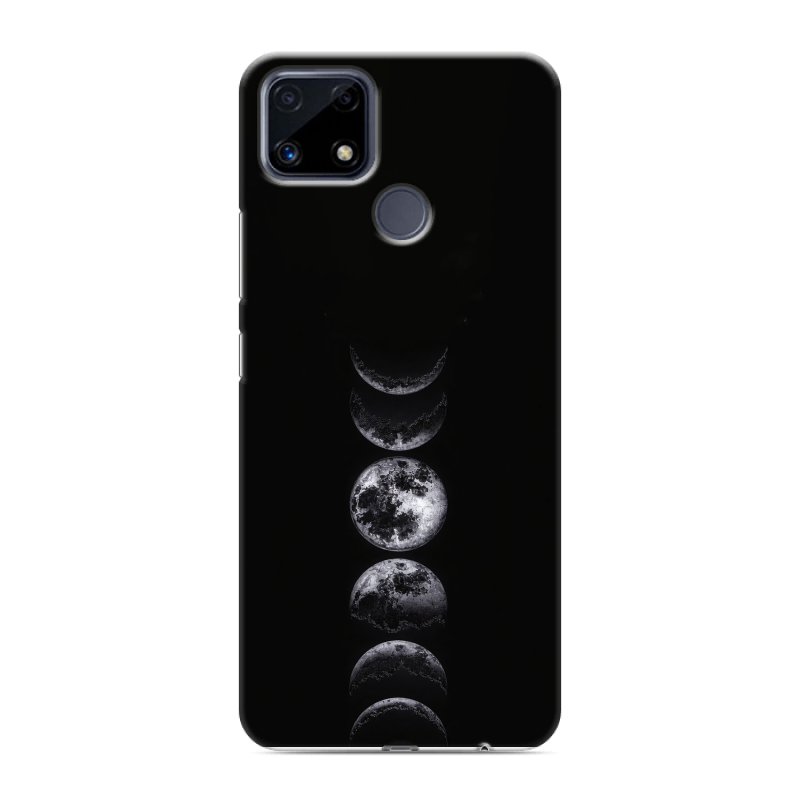 Силиконовый чехол на Realme C25 с принтом женский Силиконовый чехол на Realme C25 с принтом женский