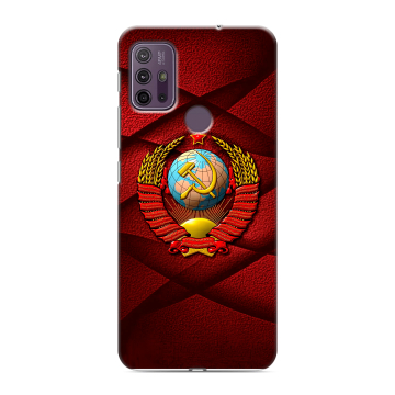 Силиконовый чехол на Lenovo K13 Note с принтом Герб СССР Силиконовый чехол на Lenovo K13 Note с принтом Герб СССР
