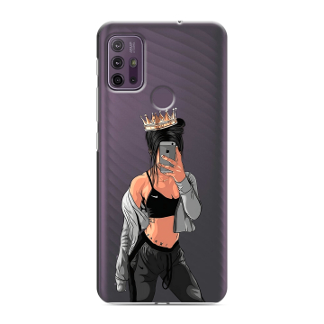 Силиконовый чехол на Lenovo K13 Note с принтом Женские принты Силиконовый чехол на Lenovo K13 Note с принтом Женские принты