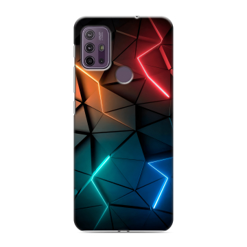 Силиконовый чехол на Lenovo K13 Note с принтом Абстракция неон Силиконовый чехол на Lenovo K13 Note с принтом Абстракция неон