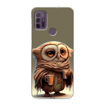 Силиконовый чехол на Lenovo K13 Note с принтом Сова Силиконовый чехол на Lenovo K13 Note с принтом Сова
