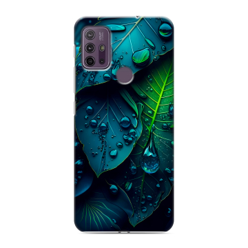 Силиконовый чехол на Lenovo K13 Note с принтом Листья Силиконовый чехол на Lenovo K13 Note с принтом Листья