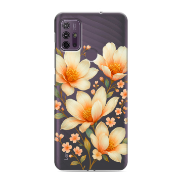 Силиконовый чехол на Lenovo K13 Note с принтом Цветы