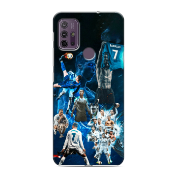 Силиконовый чехол на Lenovo K13 Note с принтом Реал Роналдо
