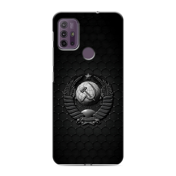 Силиконовый чехол на Lenovo K13 Note с принтом Герб Флаг СССР Силиконовый чехол на Lenovo K13 Note с принтом Герб Флаг СССР