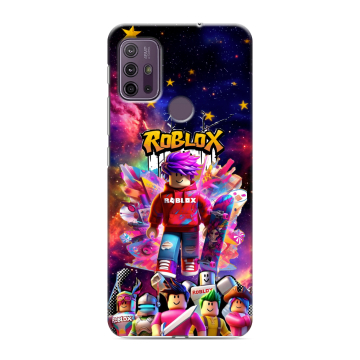 Силиконовый чехол на Lenovo K13 Note с принтом Roblox Роблокс