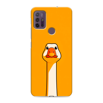 Силиконовый чехол на Lenovo K13 Note с принтом Смешная утка