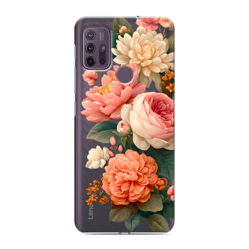 Силиконовый чехол на Lenovo K13 Note с принтом цветы