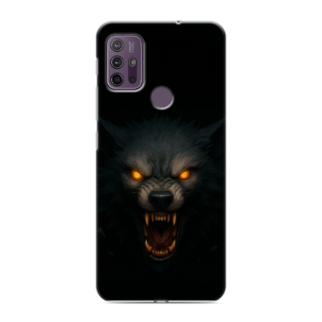 Силиконовый чехол на Lenovo K13 Note с принтом Волк
