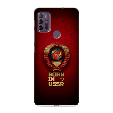 Силиконовый чехол на Lenovo K13 Note с принтом Флаг Герб СССР