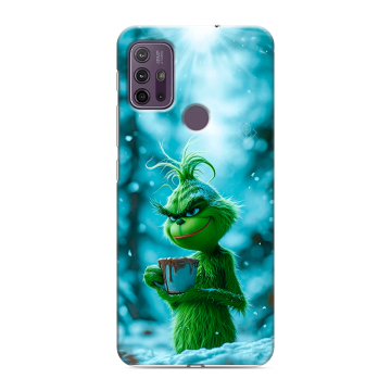 Силиконовый чехол на Lenovo K13 Note с принтом Новый год гринч