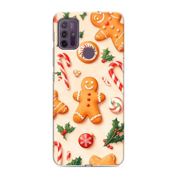 Силиконовый чехол на Lenovo K13 Note с принтом Новый год