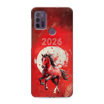 Силиконовый чехол на Lenovo K13 Note с принтом Новый год
