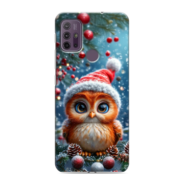 Силиконовый чехол на Lenovo K13 Note с принтом Новый год