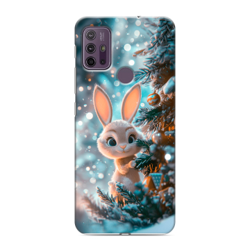 Силиконовый чехол на Lenovo K13 Note с принтом Новый год