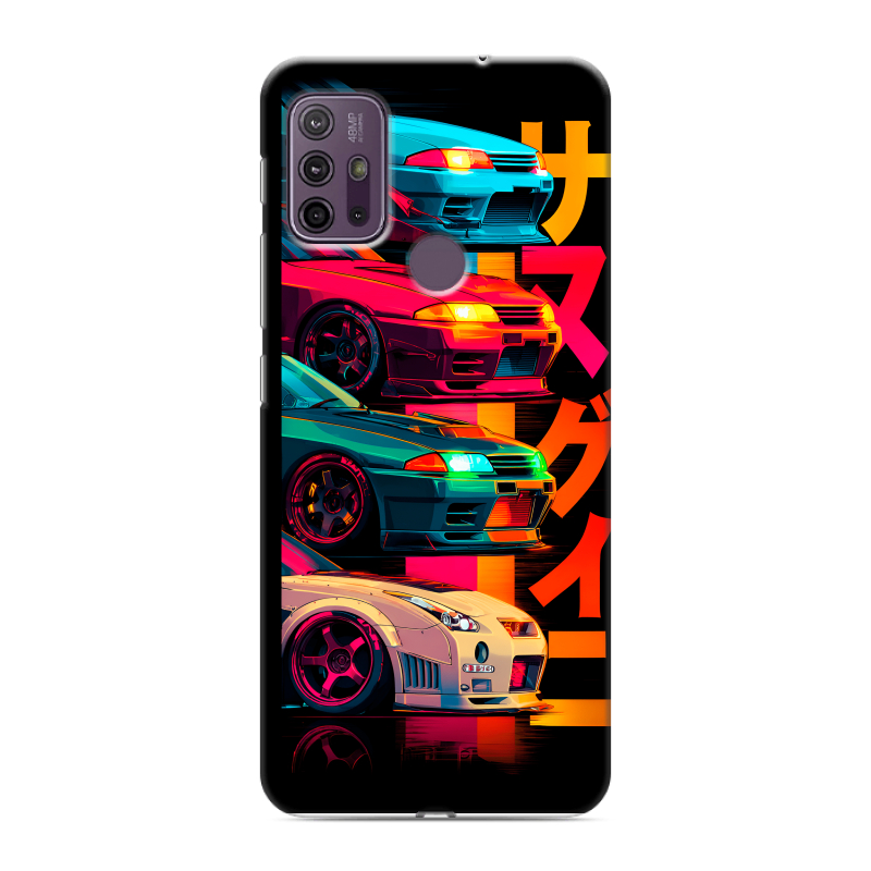 Силиконовый чехол на Lenovo K13 Note с принтом Гоночные машины Силиконовый чехол на Lenovo K13 Note с принтом Гоночные машины