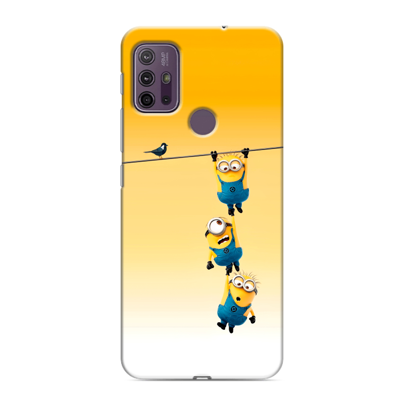 Силиконовый чехол на Lenovo K13 Note с принтом Миньоны Силиконовый чехол на Lenovo K13 Note с принтом Миньоны