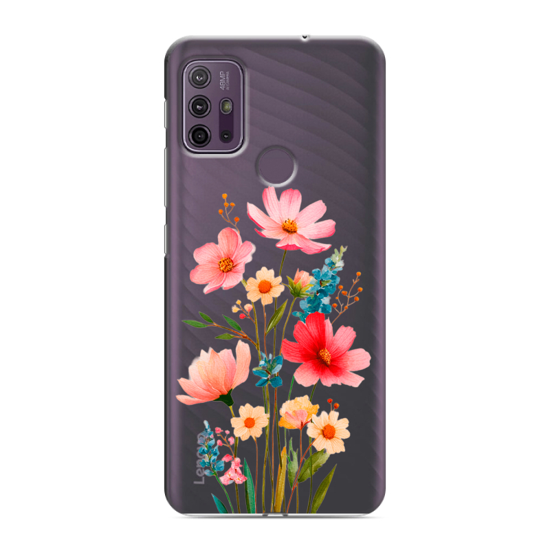 Силиконовый чехол на Lenovo K13 Note с принтом Цветы Силиконовый чехол на Lenovo K13 Note с принтом Цветы