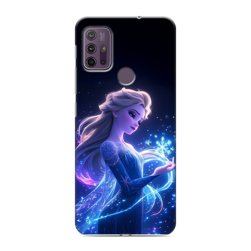 Силиконовый противоударный чехол на Lenovo K13 Note с принтом Холодное сердце Frozen Силиконовый противоударный чехол на Lenovo K13 Note с принтом Холодное сердце Frozen