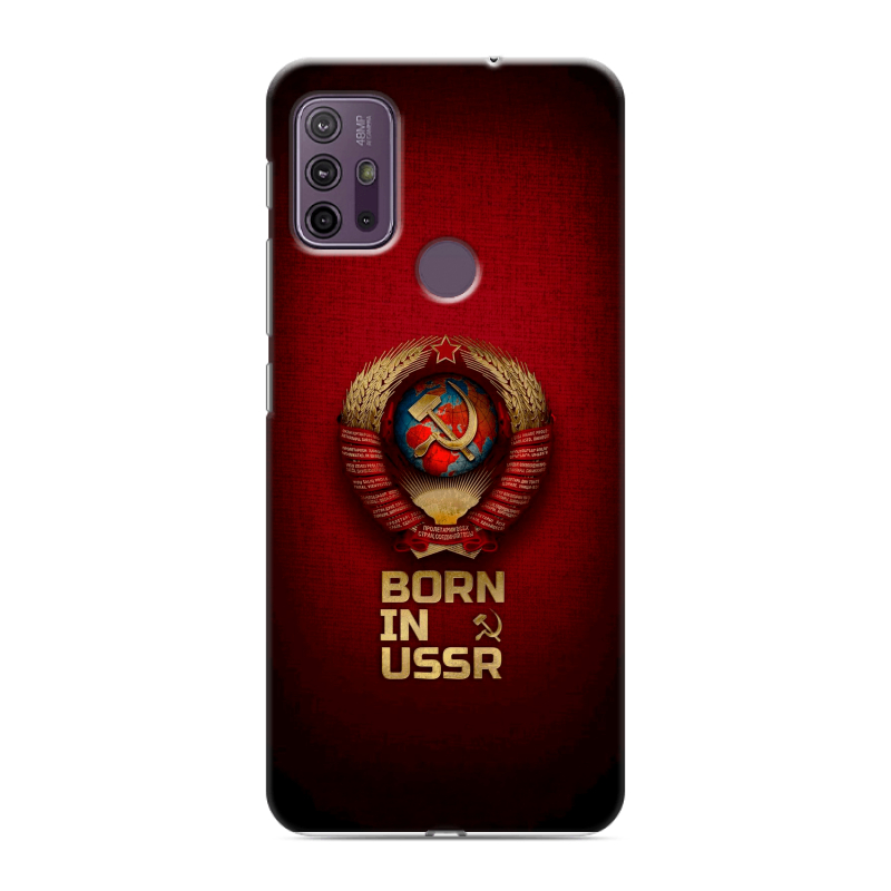Силиконовый чехол на Lenovo K13 Note с принтом Флаг Герб СССР Силиконовый чехол на Lenovo K13 Note с принтом Флаг Герб СССР