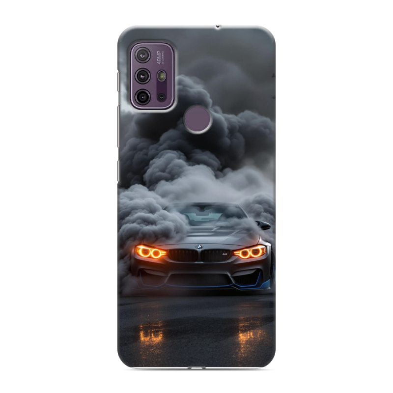 Силиконовый противоударный чехол на Lenovo K13 Note с принтом BMW БМВ Силиконовый противоударный чехол на Lenovo K13 Note с принтом BMW БМВ