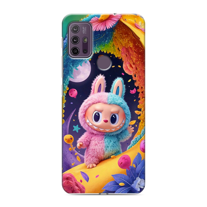 Силиконовый чехол на Lenovo K13 Note с принтом Labubu Лабубу Силиконовый чехол на Lenovo K13 Note с принтом Labubu Лабубу