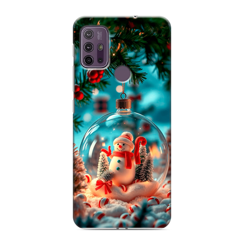 Силиконовый чехол на Lenovo K13 Note с принтом Новый год Силиконовый чехол на Lenovo K13 Note с принтом Новый год