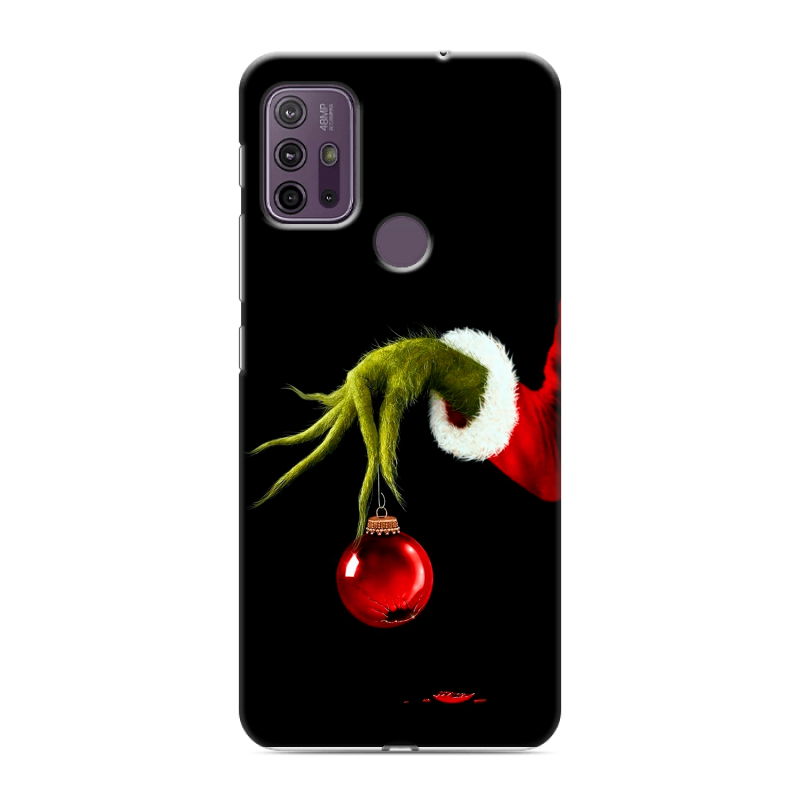 Силиконовый чехол на Lenovo K13 Note с принтом Новый год Гринч Силиконовый чехол на Lenovo K13 Note с принтом Новый год Гринч