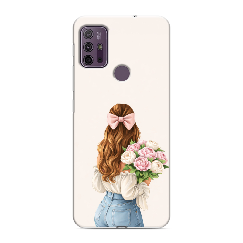 Силиконовый чехол на Lenovo K13 Note с принтом женский Силиконовый чехол на Lenovo K13 Note с принтом женский