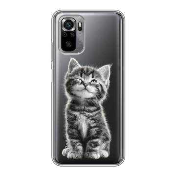 Силиконовый чехол на Xiaomi RedMi Note 10S с принтом Котенок Силиконовый чехол на Xiaomi RedMi Note 10S с принтом Котенок