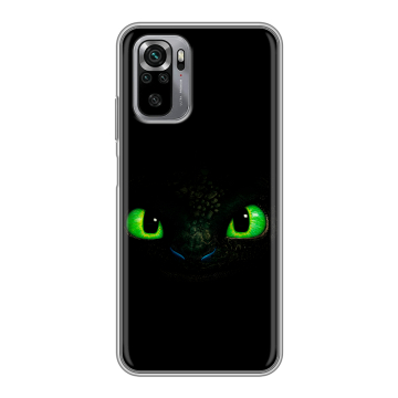 Силиконовый чехол на Xiaomi RedMi Note 10S с принтом Как приручить дракона