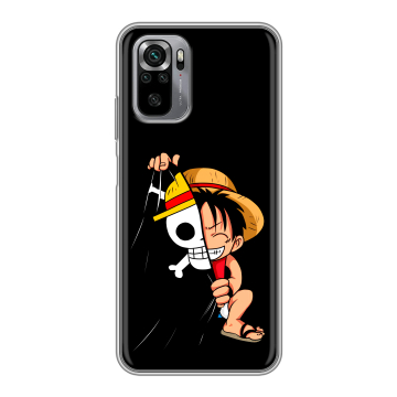 Силиконовый чехол на Xiaomi RedMi Note 10S с принтом One Piece Ван Пис Силиконовый чехол на Xiaomi RedMi Note 10S с принтом One Piece Ван Пис