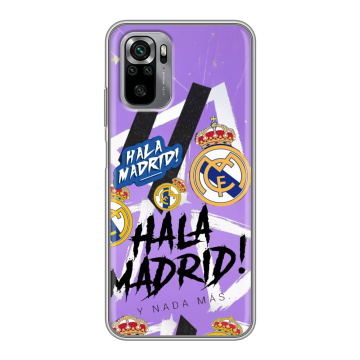 Силиконовый чехол на Xiaomi RedMi Note 10S с принтом Real Madrid Реал Мадрид