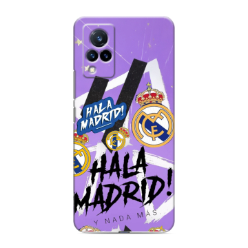 Силиконовый противоударный чехол на Vivo V21 с принтом Real Madrid Реал Мадрид Силиконовый противоударный чехол на Vivo V21 с принтом Real Madrid Реал Мадрид