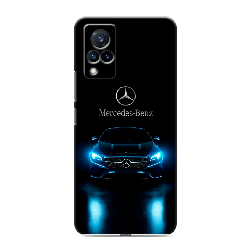Пластиковый чехол на Vivo V21 с принтом Mercedes Мерседес Пластиковый чехол на Vivo V21 с принтом Mercedes Мерседес