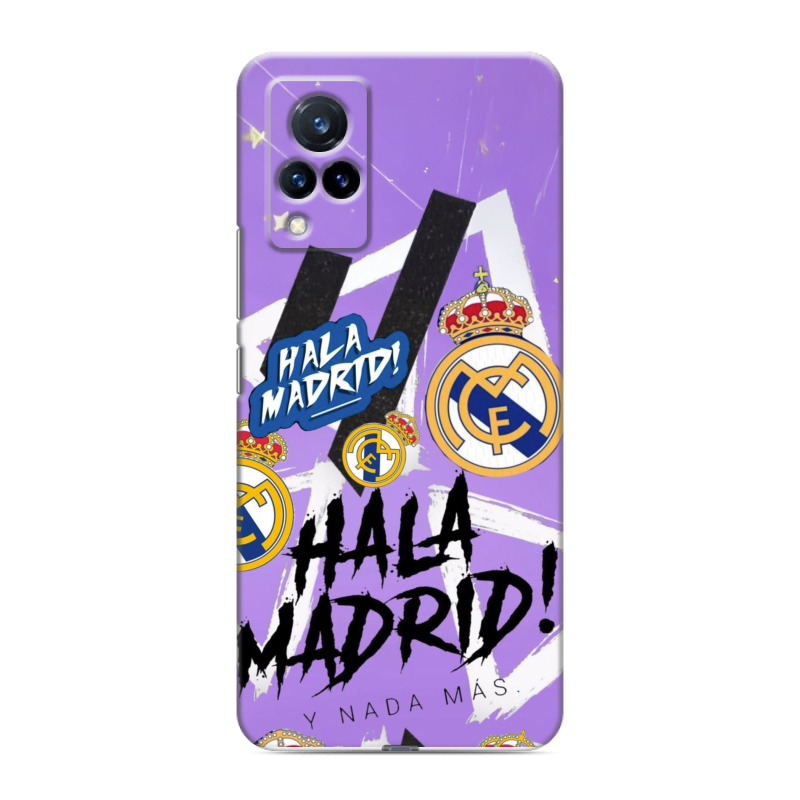 Силиконовый противоударный чехол на Vivo V21 с принтом Real Madrid Реал Мадрид Силиконовый противоударный чехол на Vivo V21 с принтом Real Madrid Реал Мадрид