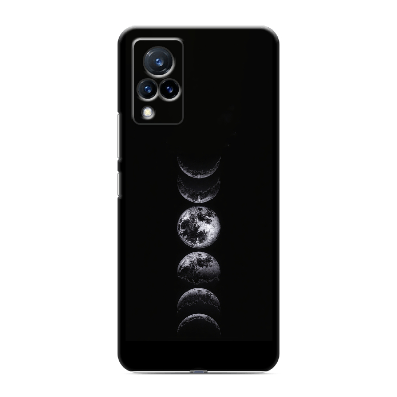 Пластиковый чехол на Vivo V21 с принтом женский Пластиковый чехол на Vivo V21 с принтом женский